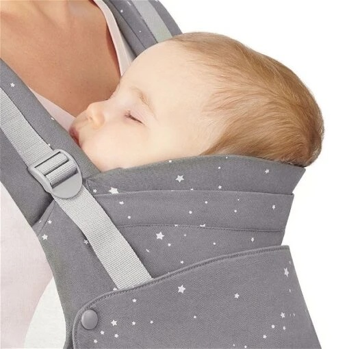 Kinderkraft Huggy Babytrage Grey Sichere, Ergonomische Position -Roba Verkäufe 2024 cecha 3