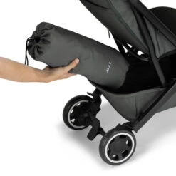 Joolz Aer Fußsack Refined Black Mit Nachhaltiger Sorona®-Füllung -Roba Verkäufe 2024 comeswithstoragebag aerfootmuff 2