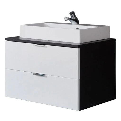 Trendteam Concept One Waschbeckenunterschrank Inkl. Waschbecken Graphit Grau -Roba Verkäufe 2024 concept one bd 1850 304 03 dynamisch mit wb freisteller