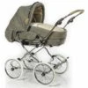 HESBA Condor Coupe Kinderwagen Außen 728 Innen 230 Teilleder Räder Weiß 30 Cm, Ledergriff Greige -Roba Verkäufe 2024 condor coupe 300eva fb728 230 lg greige