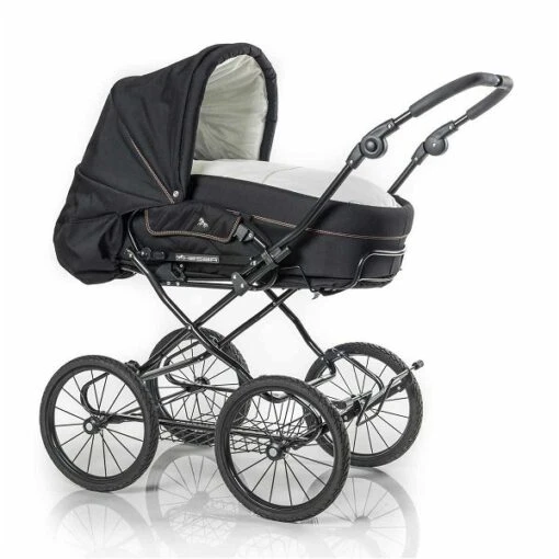 HESBA Condor Light Kinderwagen Außen 982 Innen 222 Black Edition - Räder Schwarz 30 Cm -Roba Verkäufe 2024 condor coupe 300sl fb982 222 black edition 1