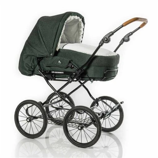 HESBA Condor Light Kinderwagen Außen 685 Innen 130 Black Edition - Räder Schwarz 30 Cm, Ledergriff Hellbraun -Roba Verkäufe 2024 condor light 300sl fb685 130 black edition lg hellbraun