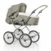 HESBA Corrado Kinderwagen Außen 782 Innen 238 Räder Schwarz 30 Cm, Ledergriff Greige -Roba Verkäufe 2024 corrado 300sl fb782 238 lg greige