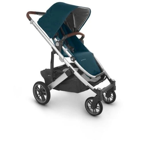 UPPAbaby Cruz V2 Sportwagen Finn Deap Sea -Roba Verkäufe 2024 cruz20 fin handleleft 1