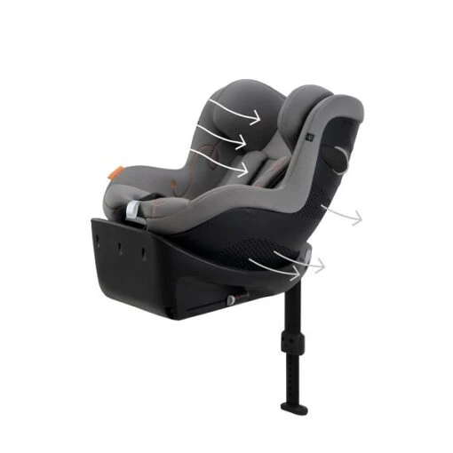 CYBEX Sirona Gi I-Size Lava Grey Ab Geburt Bis 105 Cm (ca. 4 Jahre) -Roba Verkäufe 2024 cyb 22 eu y045 sironagi lagr airventilation print medium