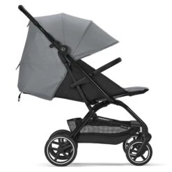 CYBEX Eezy S+2 Buggy Lava Grey Gestell In Black | Mit All-Terrain Rädern -Roba Verkäufe 2024 cyb 22 int excl us y270 eezys 2 blk lagr lieflat