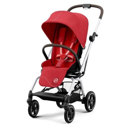 CYBEX Eezy S Twist+2 Buggy Hibiscus Red Gestell Silver | Mit All-Terrain Rädern -Roba Verkäufe 2024 cyb 22 int y045 eezystwist 2 slv hibr