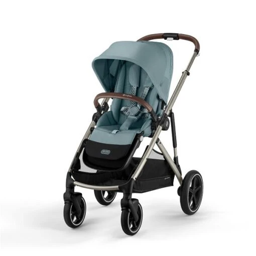 CYBEX Gazelle S Sportwagen Sky Blue Gestell In Taupe | Der City-Shopper -Roba Verkäufe 2024 cyb 22 int y045 gazelle tpe skbl