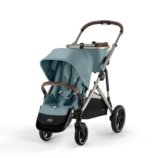 CYBEX Gazelle S Sportwagen Sky Blue Gestell In Taupe | Der City-Shopper -Roba Verkäufe 2024 cyb 22 int y045 gazelles shopper tpe skbl