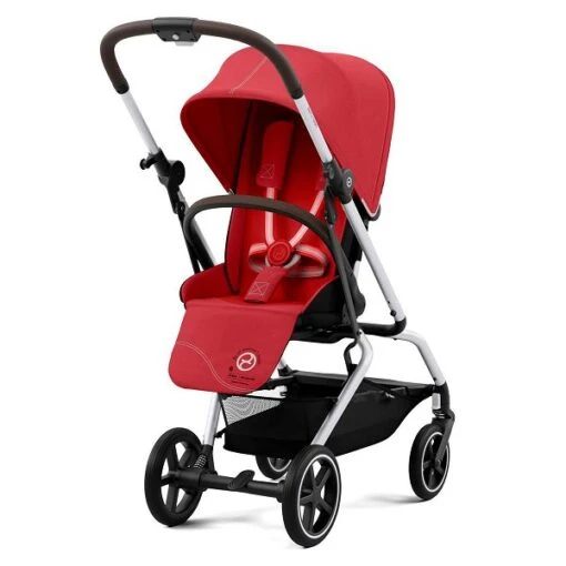 CYBEX Eezy S Twist+2 Buggy Hibiscus Red Gestell Silver | Mit All-Terrain Rädern -Roba Verkäufe 2024 cyb 22 int y225 eezystwist 2 slv hibr rwf