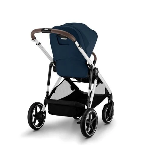 CYBEX Gazelle S Sportwagen Ocean Blue Gestell In Silver | Der City-Shopper -Roba Verkäufe 2024 cyb 22 int y225 gazelles slv ocbl