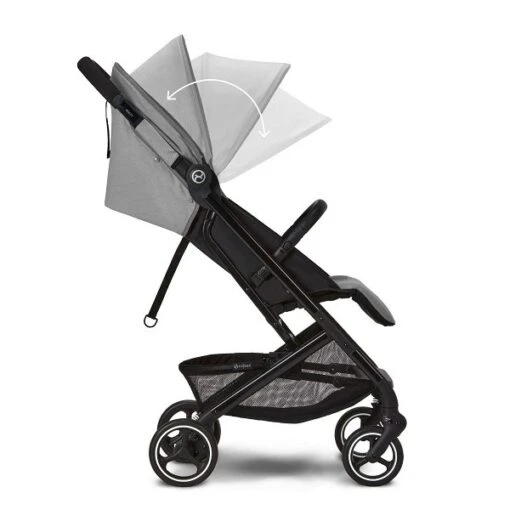 CYBEX Beezy Buggy Lava Grey - Gestell Black -Roba Verkäufe 2024 cyb 22 int y270 beezy blk lagr canopy steps