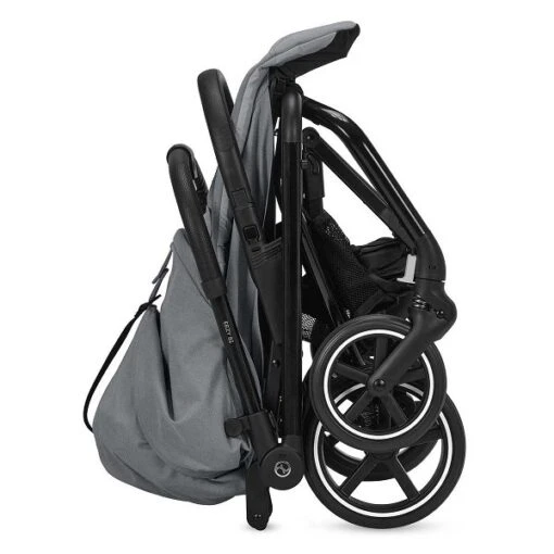 CYBEX Eezy S+2 Buggy Lava Grey Gestell In Black | Mit All-Terrain Rädern -Roba Verkäufe 2024 cyb 22 int y270 eezys 2 blk lagr fold self standing