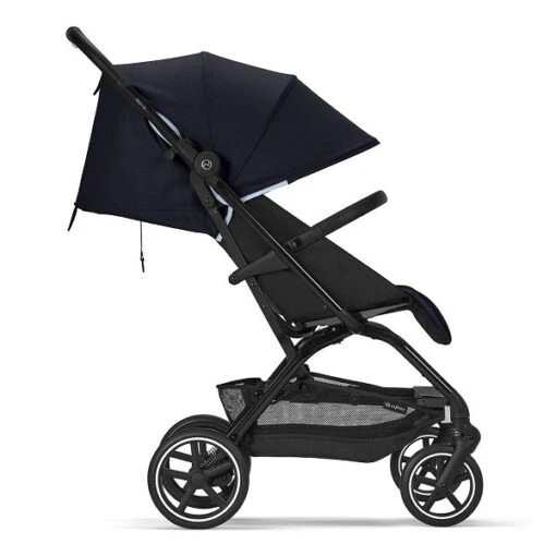 CYBEX Eezy S+2 Buggy Ocean Blue Gestell In Black | Mit All-Terrain Rädern -Roba Verkäufe 2024 cyb 22 int y270 eezys 2 blk ocbl