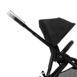 CYBEX Gazelle S Kinderwagen Moon Black + Cloud T I-Size + Zubehör Bundle -Roba Verkäufe 2024 cyb 22 int y270 gazelles blk moob adjustable handlebar 1