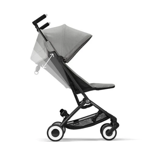 CYBEX Libelle Buggy Lava Grey Gestell Black | Einfach Faltbar -Roba Verkäufe 2024 cyb 22 int y270 libelle blk lagr recline steps