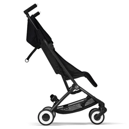 CYBEX Libelle Buggy Moon Black Gestell In Black | Einfach Faltbar -Roba Verkäufe 2024 cyb 22 int y270 libelle blk moob folding step1