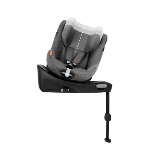 CYBEX Sirona Gi I-Size Lava Grey Ab Geburt Bis 105 Cm (ca. 4 Jahre) -Roba Verkäufe 2024 cyb 23 eu y000 sironagi lagr boarding headrest print medium