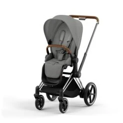 CYBEX E-PRIAM Kinderwagen Mirage Grey Bundle New Generation Inkl. 8 Zubehörartikel -Roba Verkäufe 2024 cyb 23 int y045 e priam chbr migr print medium