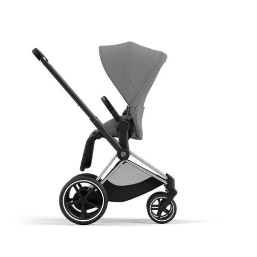 CYBEX E-PRIAM Kinderwagen Mirage Grey Bundle New Generation Inkl. 8 Zubehörartikel -Roba Verkäufe 2024 cyb 23 int y270 e priam chbh migr rwf print medium