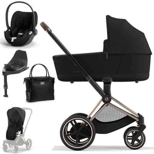 CYBEX E-PRIAM Kinderwagen Sepia Black Bundle New Generation Inkl. 8 Zubehörartikel -Roba Verkäufe 2024 cybex e priam kinderwagen sepia black bundle 1