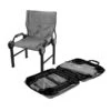 Disc-O-Bed Disc-Chair Campingstuhl Grau Enorm Belastbar Bis 350kg -Roba Verkäufe 2024 disc chair3