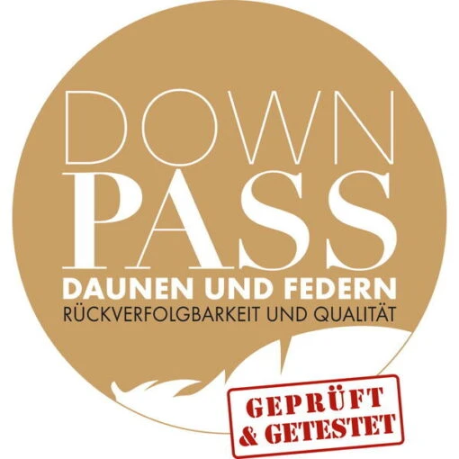 Träumeland Einziehdecke Daunenleicht 80x80 -Roba Verkäufe 2024 downpass logo 5