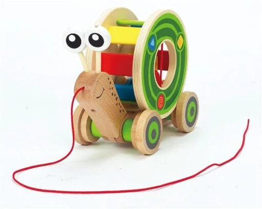 Hape Nachzieh Schnecke E0349 -Roba Verkäufe 2024 e0349 walk a long snail 1 1