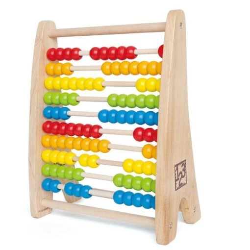 Hape Regenbogen Abakus E0412 -Roba Verkäufe 2024 e0412 rainbow bead abacus 1