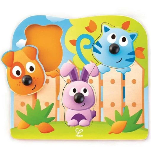 Hape Knopfpuzzle Haustiere E1309 -Roba Verkäufe 2024 e1309 1 3