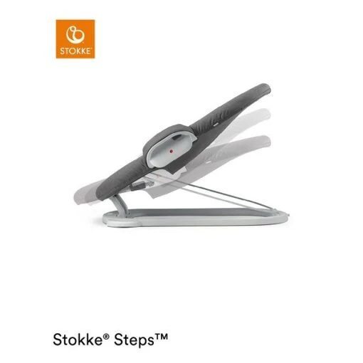 Stokke® Steps™ Bouncer White Deep Grey Babywippe Passend Zum Hochstuhl -Roba Verkäufe 2024