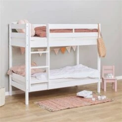 Hoppekids ECO Comfort Etagenbett Weiß 70 X 160 Cm - Ohne Lattenroste -Roba Verkäufe 2024 etagenbett 70x160 white 2