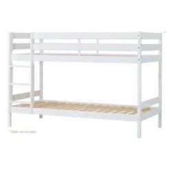 Hoppekids ECO Comfort Etagenbett Weiß 90x200 Cm - Ohne Lattenroste -Roba Verkäufe 2024 etagenbett 90x200 white