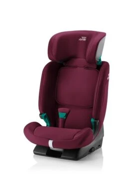 Britax Römer Evolvafix Burgundy Red Kindersitz Gruppe ECE R 129 / I-Size -Roba Verkäufe 2024 evolvafix burgundyred 02 boostermode headresttop 2023