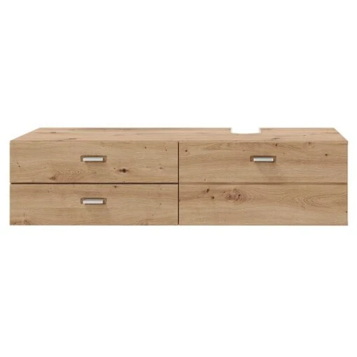 Trendteam Geo Waschbeckenunterschrank Artisan Eiche -Roba Verkäufe 2024 geo bd 1751 331 92 frontal freisteller