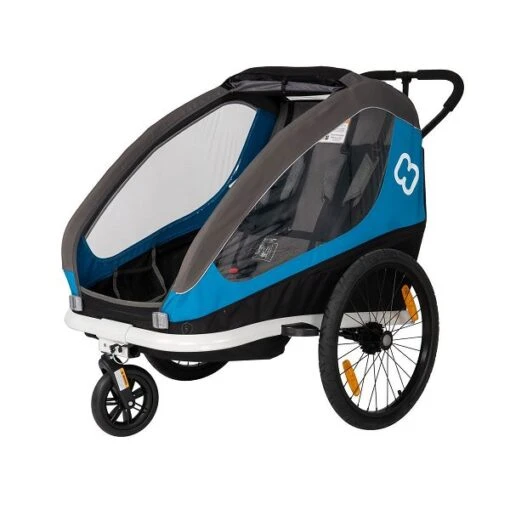 Hamax Traveller Fahrradanhänger Blau/Grau Inkl. Deichsel & Buggyrad -Roba Verkäufe 2024 ham40051 stroller 1