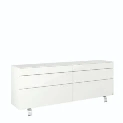 Hülsta Neo Sideboard 6 Schubkästen Lack Reinweiß -Roba Verkäufe 2024 huelsta neo 134448f4