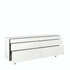 Hülsta Neo Sideboard 6 Schubkästen Lack Reinweiß -Roba Verkäufe 2024 huelsta neo 134449f4