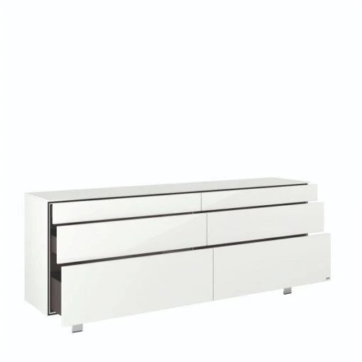 Hülsta Neo Sideboard 6 Schubkästen Lack Reinweiß -Roba Verkäufe 2024 huelsta neo 134449f4