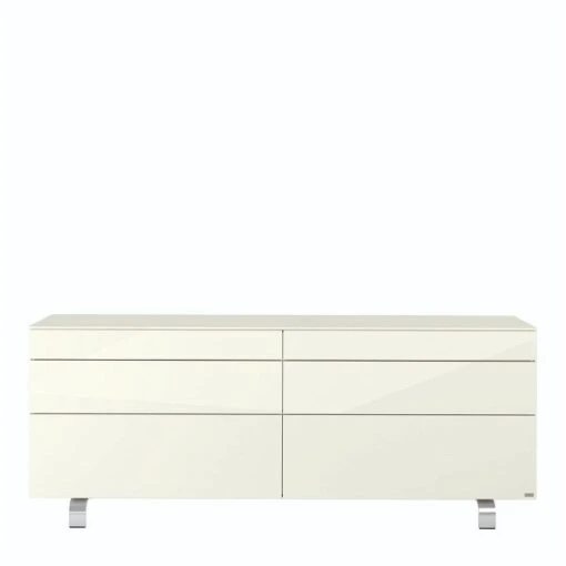 Hülsta Neo Sideboard 6 Schubkästen Lack Weiß -Roba Verkäufe 2024 huelsta neo 134450f4