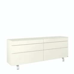 Hülsta Neo Sideboard 6 Schubkästen Lack Weiß -Roba Verkäufe 2024 huelsta neo 134451f4