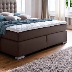 Meise Isa Boxspringbett 140 X 200 Cm Weiß Kunstleder - Inklusive Lieferung -Roba Verkäufe 2024 isa boxspring fussteil 10