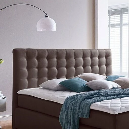 Meise Isa Boxspringbett 140 X 200 Cm Weiß Kunstleder - Inklusive Lieferung -Roba Verkäufe 2024 isa boxspring kopfteil 10