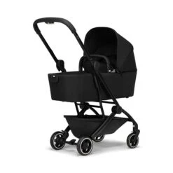 Joolz Aer+ Wanne Refined Black -Roba Verkäufe 2024 joolz aer cot front side view left refined black