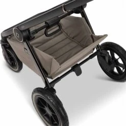 Moon Gio Plus Kombi-Kinderwagen Mud/black Chrome Zubehör Bundle -Roba Verkäufe 2024 k24 gioplus 64940610 korb mud 622 1