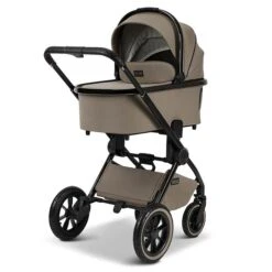 Moon Gio Plus Kombi-Kinderwagen Mud/black Chrome Zubehör Bundle -Roba Verkäufe 2024 k24 gioplus 64940610 wanne mud 622 4 backright 1