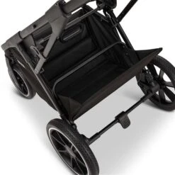 Moon Piú Kombi-Kinderwagen Black/black Matt Zubehör Bundle -Roba Verkäufe 2024 k24 piu 64960630 korb black 633 1