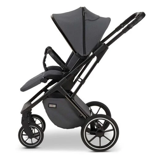 Moon Piú Kombi-Kinderwagen Anthrazit/black Chrome Zubehör Bundle -Roba Verkäufe 2024 k24 piu 64960630 sportsitz anthrazit 644 7 left 1