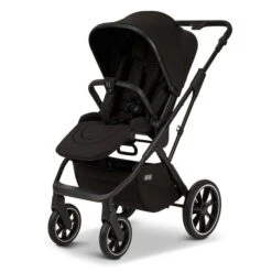 Moon Piú Kombi-Kinderwagen Black/black Matt -Roba Verkäufe 2024 k24 piu 64960630 sportsitz black 633 8 frontleft