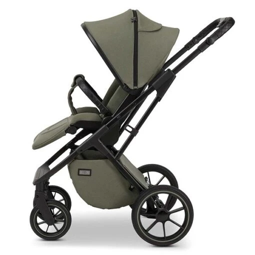 Moon Piú Kombi-Kinderwagen Moss Green/black Matt Zubehör Bundle -Roba Verkäufe 2024 k24 piu 64960630 sportsitz mossgreen 655 7 left 1